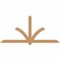 Ekena Millwork Redmond Timber Gable Bracket, Western Red Cedar, 108"W x 49"H x 1 1/2"D x 5 1/2"F, 11/12 Pitch GBW108X49X0206RED00SWR - alternate 1